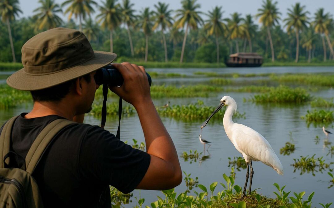 Bird Photography in Kadamakudy