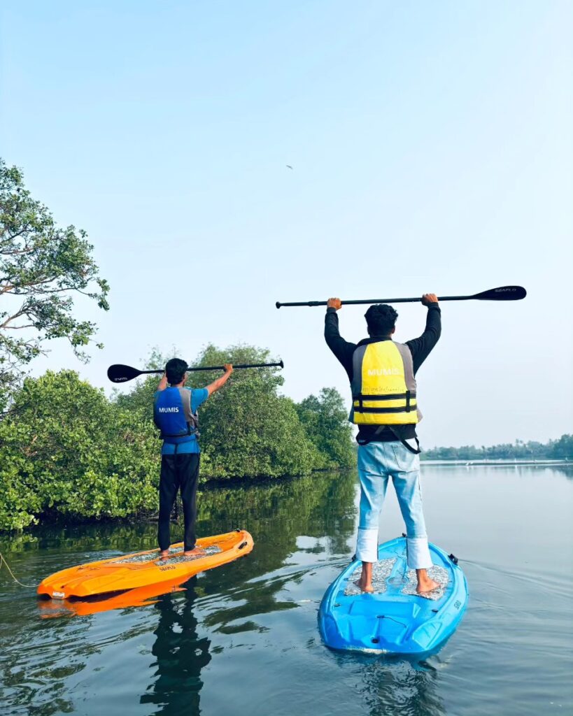 kayakking in kochi