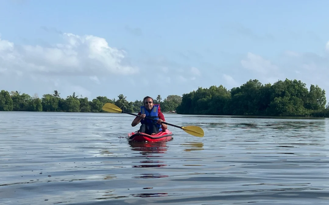 Kayaking session at Kadamakkudy Island — pricing and timings with Ben's Cruise